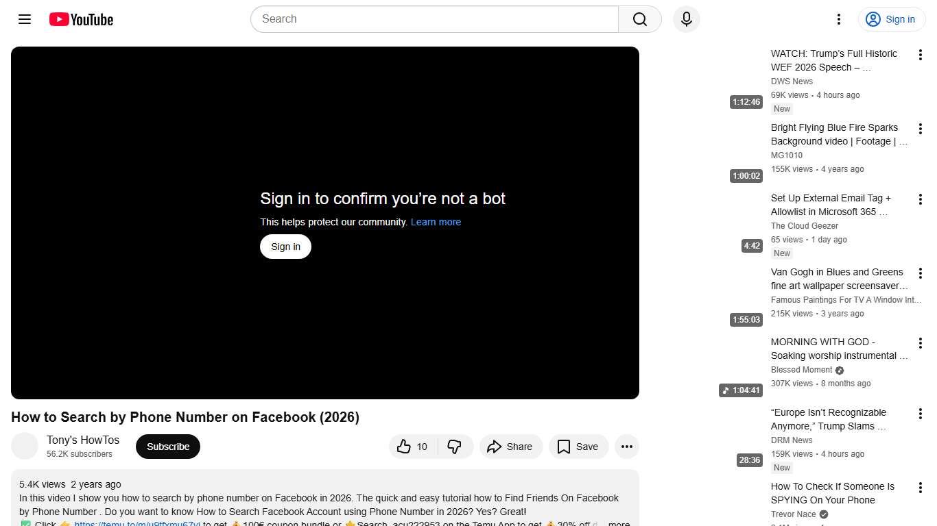 How to Search by Phone Number on Facebook (2026) - YouTube